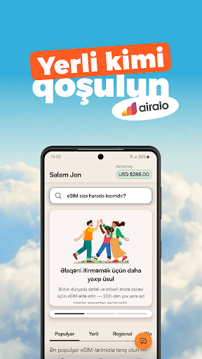 Airalo: eSIM Səyahət, İnternet